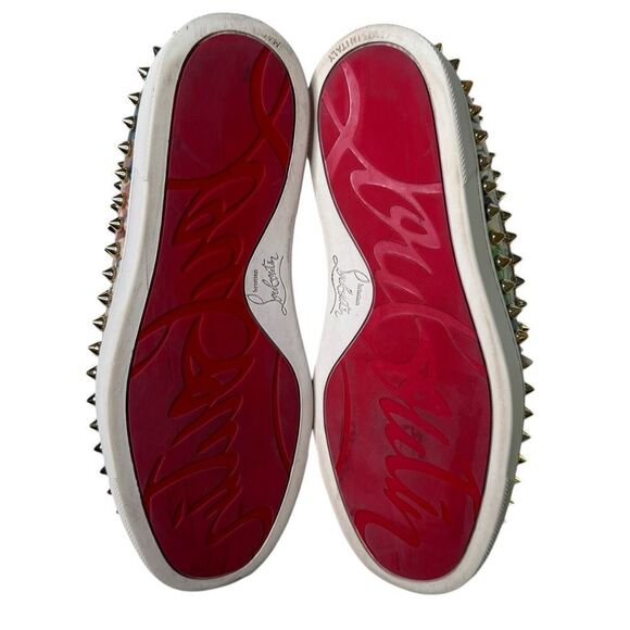 Christian Louboutin Studded Slip On Loafers (35) - Picture 7 of 10